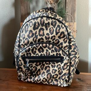 Dana Buchman animal print backpack